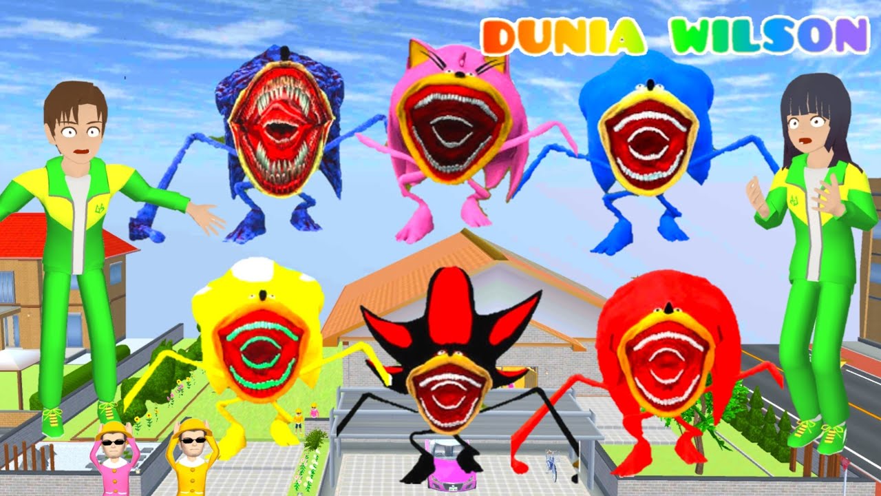 Yuta Mio Kumpul Semua Morph Shin Sonic Malaikat Petir Api Amy 🥰🤩 Dunia Wilson Roblox
