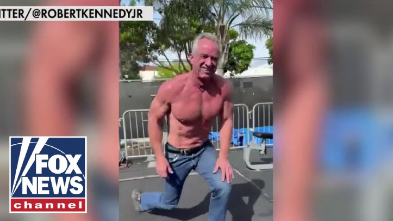 RFK Jr. takes jab at Biden's 'fitness' in shirtless video