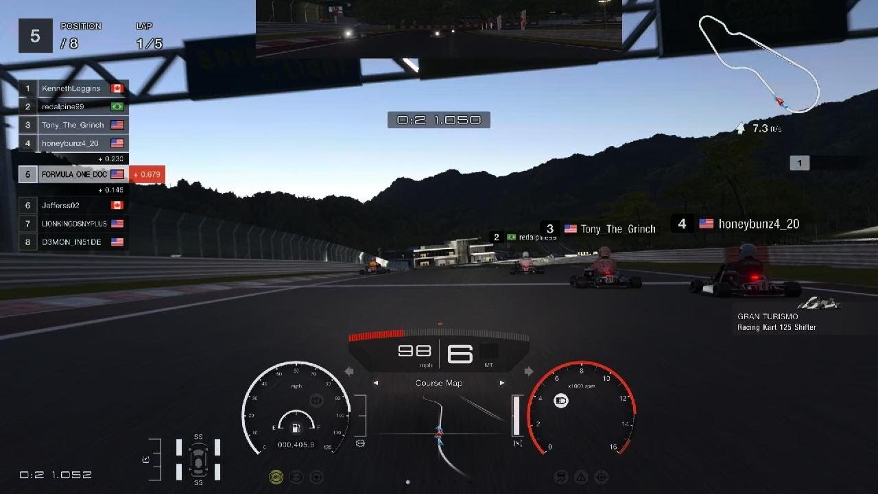 FL lap and 2nd place.