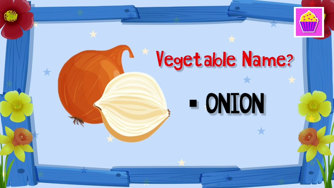 Can You Guess The Vegetable Quiz | Fun Learning Games For Kids, Toddlers, preschool | Cute Cupcakes