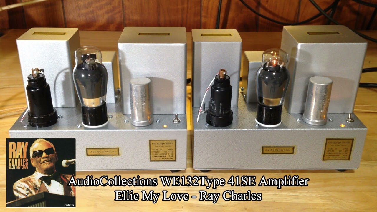 AudioCollections WE No132Type 41SE Mini Amplifier / Ellie My Love - Ray Charles