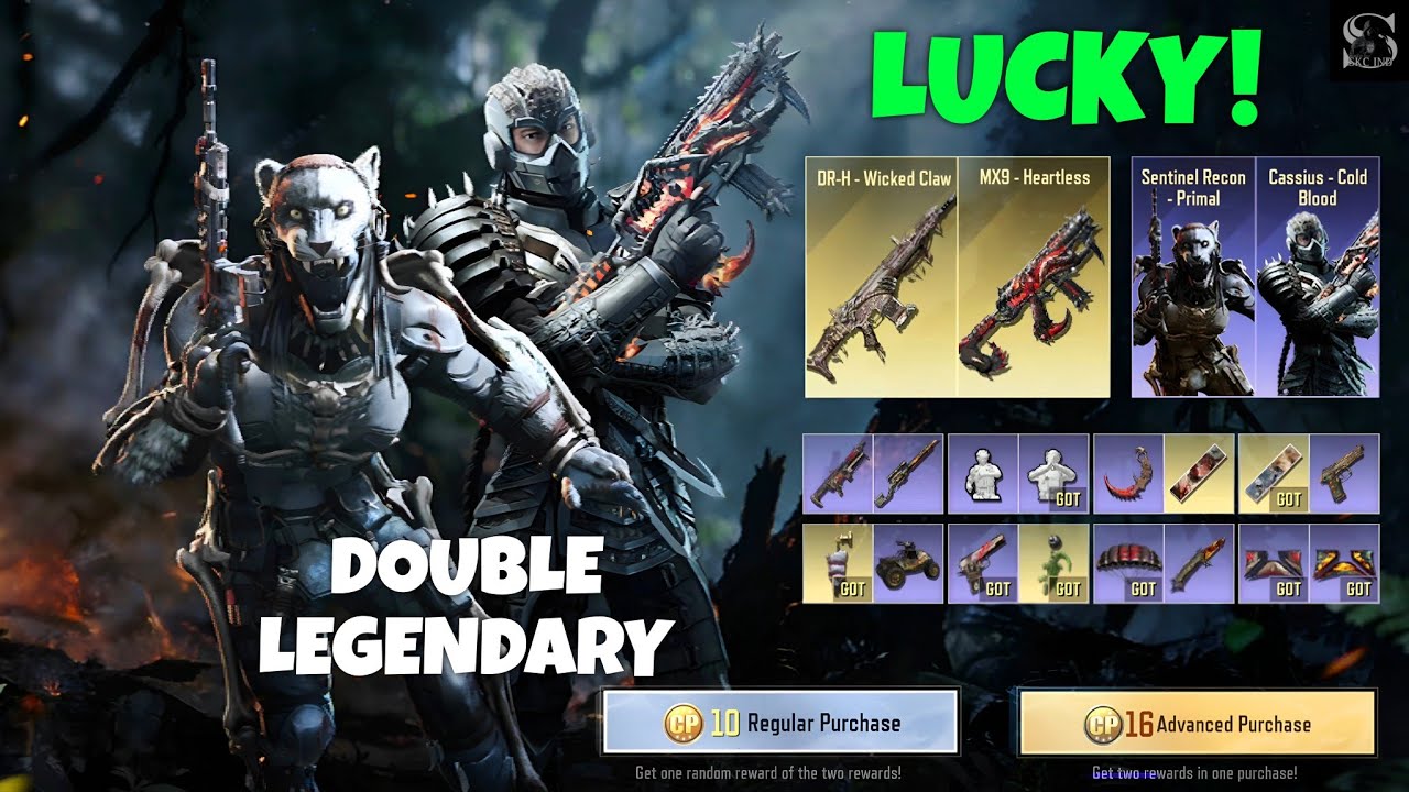 I Got Luck in Primeval Wetland Remix Draw in COD MOBILE | Double Legendary Draw CODM