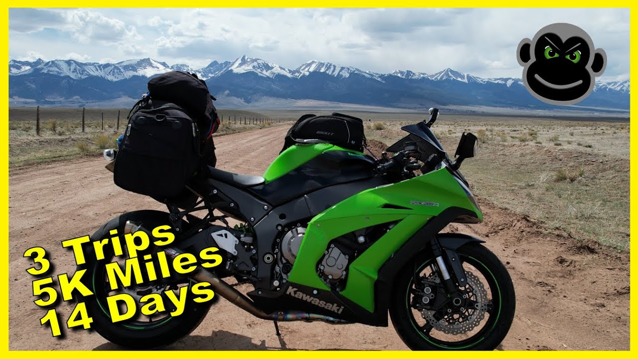 SPORT BIKE TOURING SETUP |  My Top 5 Most Important Tips
