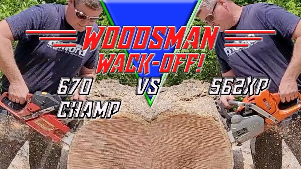 Jonsered 670 Champ vs Husqvarna 562xp