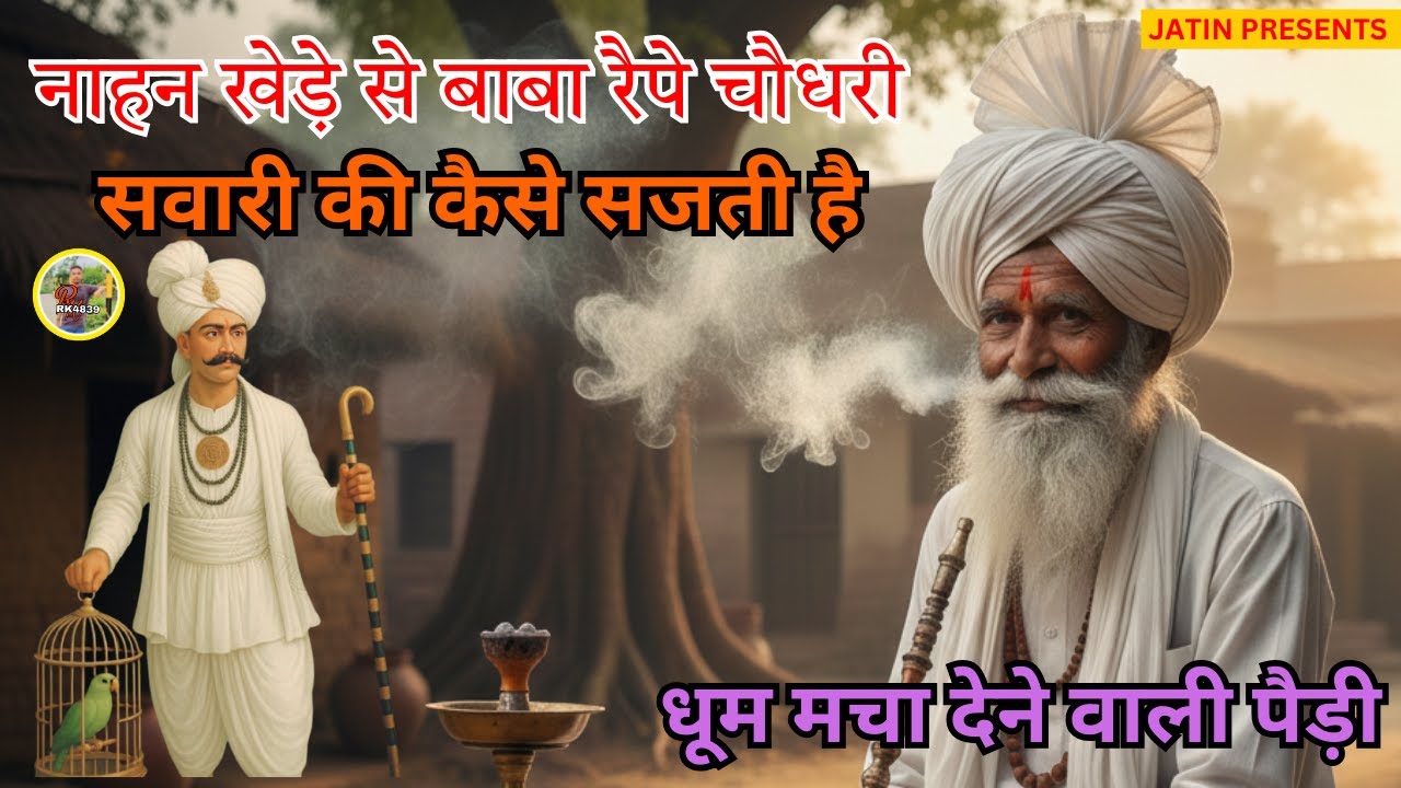 नाहन खेड़े से बाबा रैपे चौधरी  सवारी की कैसे सजती है | Master Chaman Lal & And Party |