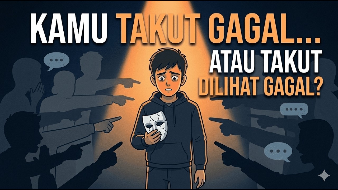 Kamu Takut Gagal… atau Takut Dilihat Gagal❓❗👀