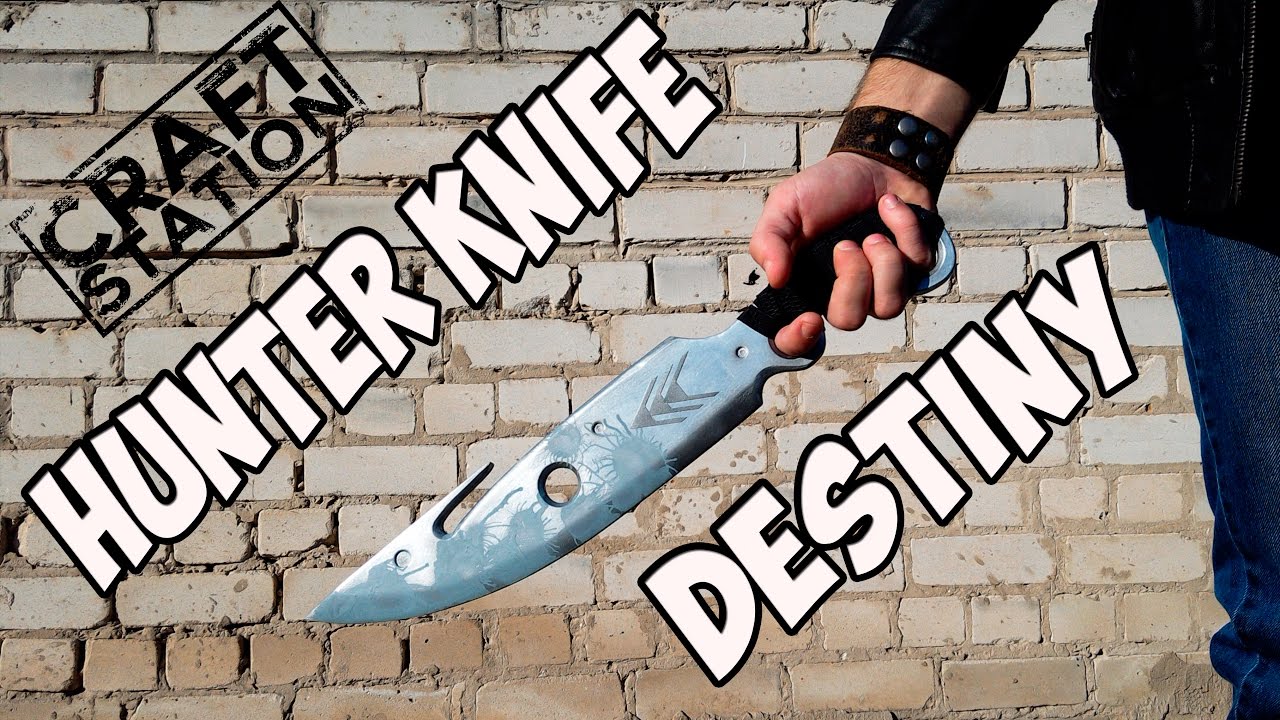 How to make Hunter knife from Destiny DIY