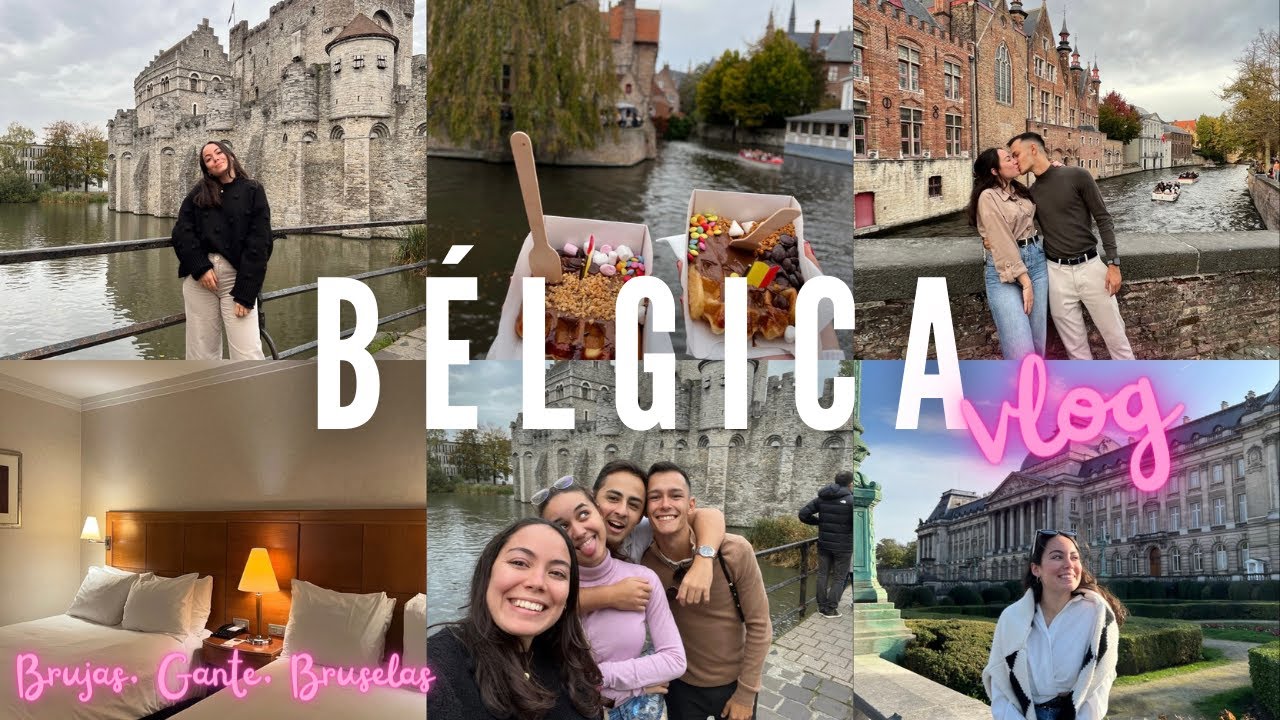 #VLOG BÉLGICA 🧇🇧🇪  - Reencuentros, recorremos tres ciudades, muchas risas y bastantes gofres...