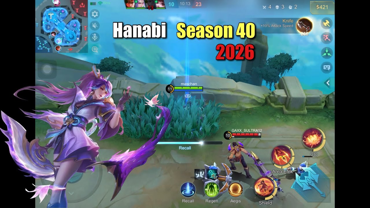 Hanabi MVP Epic Comeback Season 40 2026 Mobile Legends 