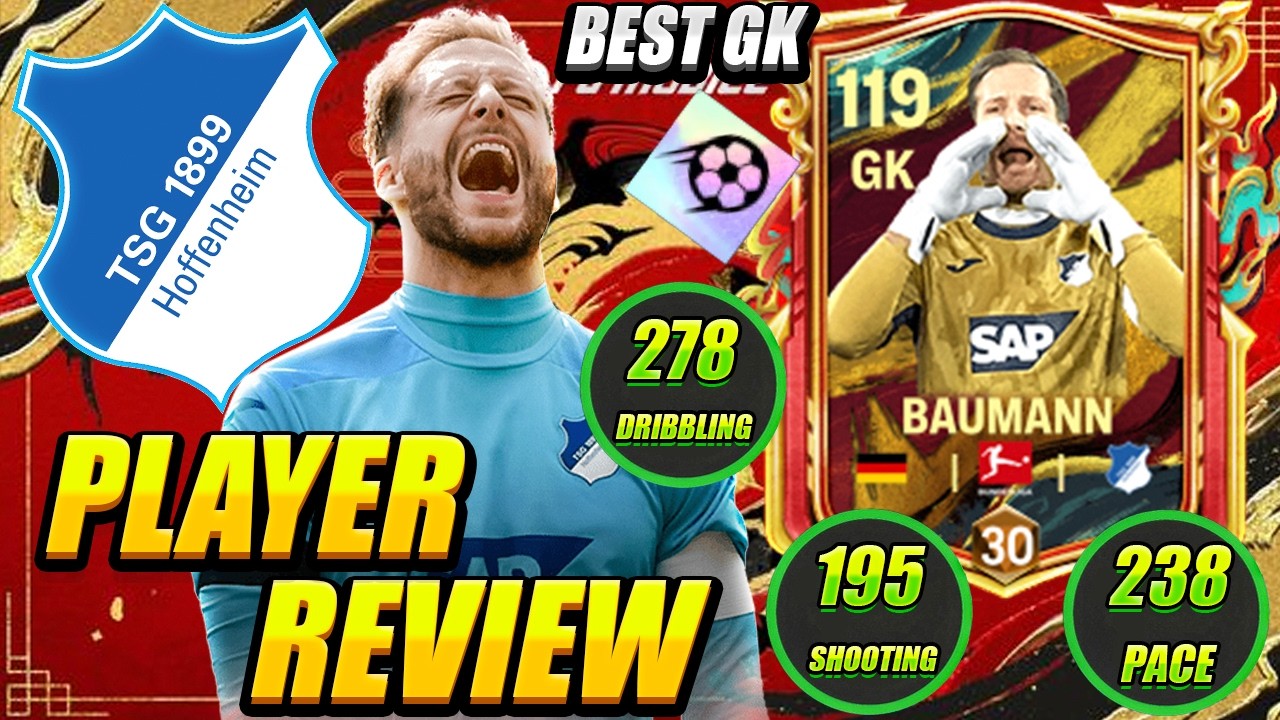 BAUMANN IS A WALL! 🧤🐉 114 Lunar New Year Baumann Player Review! BEST GK META?! &ndash; FC Mobile 26