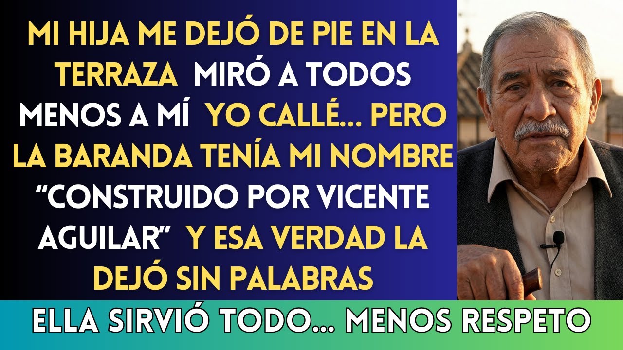 ME QUITÓ MI LUGAR EN LA CASA… PERO LA BARANDA METÁLICA GRITÓ LA VERDAD
