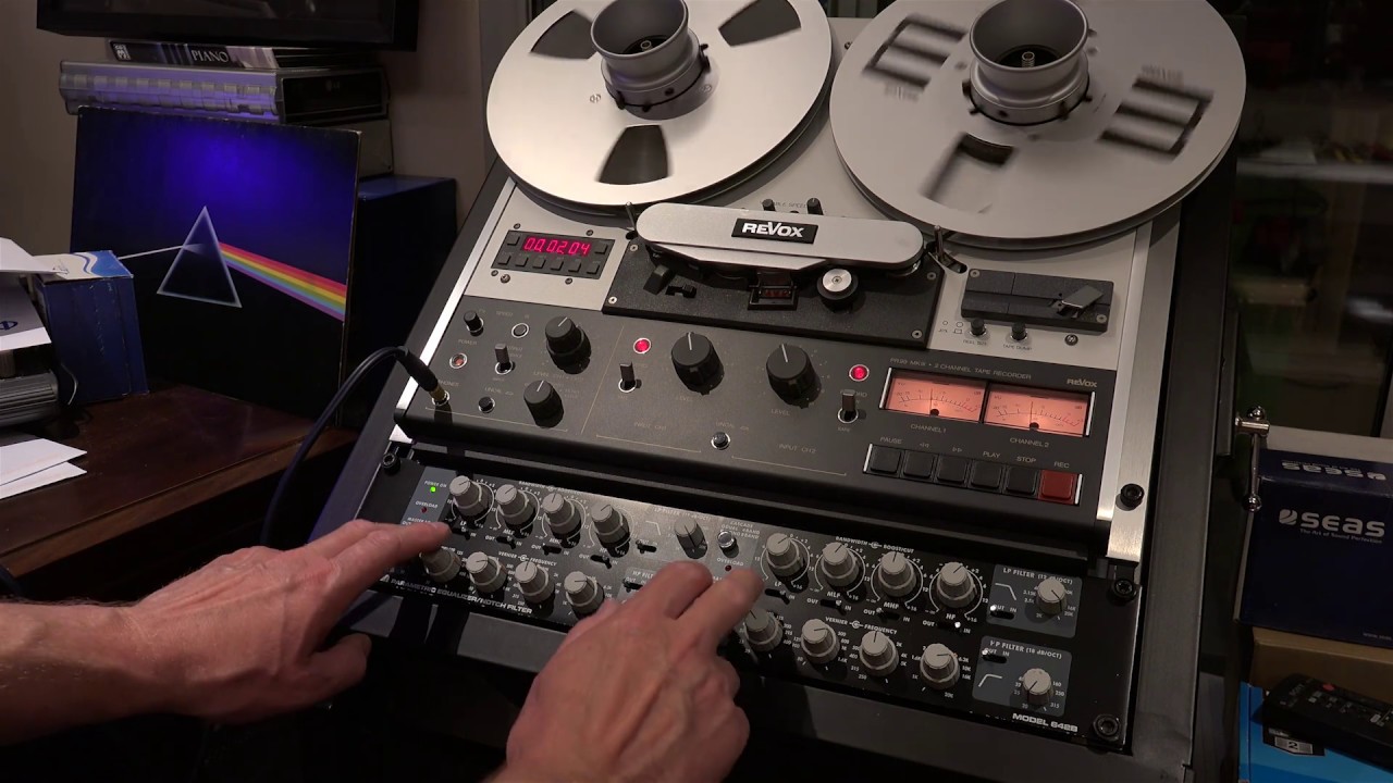 Revox PR99 MK3 and Orban 642B/U Black Face Edition