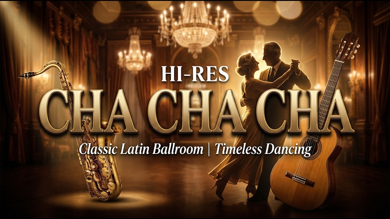 Cha Cha Cha Saxophone & Guitar – Classic Latin Ballroom | Timeless Dancing 💃🎷作業用BGM