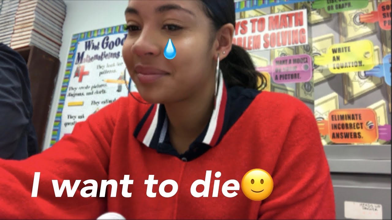 I HAVE A MENTAL BREAKDOWN IN SCHOOL: Vlog