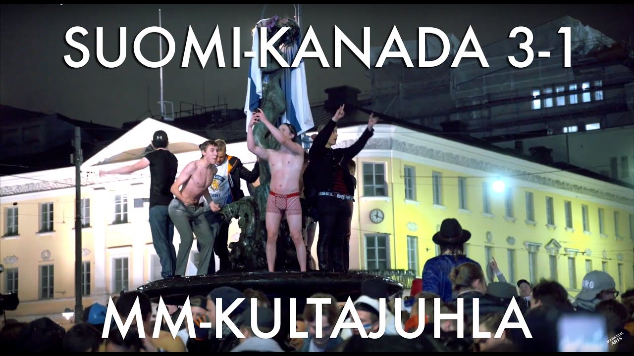Suomi on jääkiekon maailmanmestari 2019 - torilla tavataan! [ IIHF 2019 kultajuhla ]