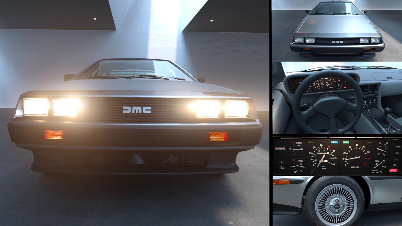 DMC DeLorean S2 2004 Gran Turismo 7 VR PSVR2 Showroom