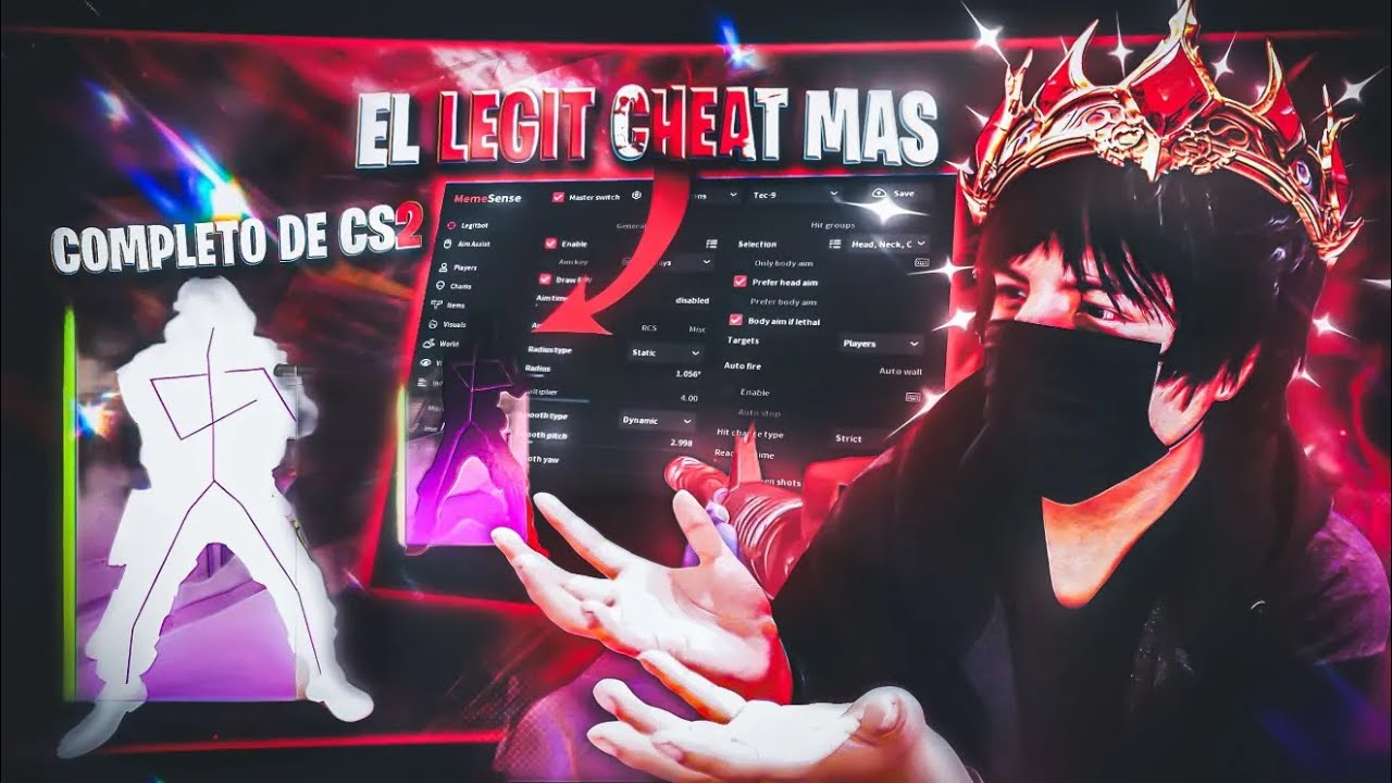 USO EL HACK MAS COMPLETO DE CS2 EN COMPETITIVO (MEMESENSE)