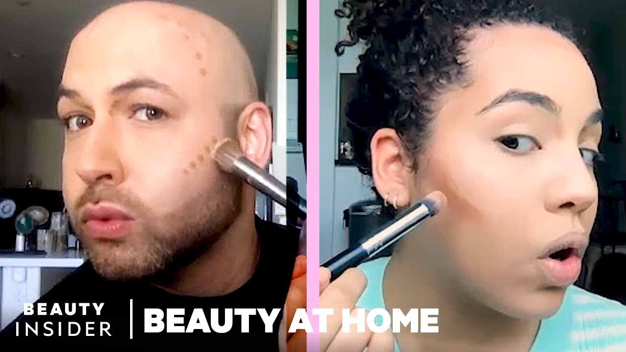 How To Look Good For Video Calls, According To A Makeup Artist | Beauty At Home