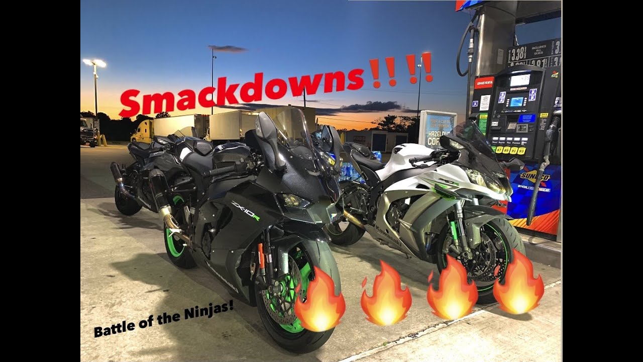 Battle of the Ninjas! 2021 ZX10r VS 2019/17 ZX10r VS ZX14r!!