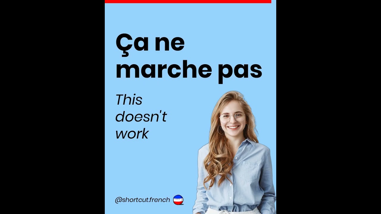 &Ccedil;a ne marche pas