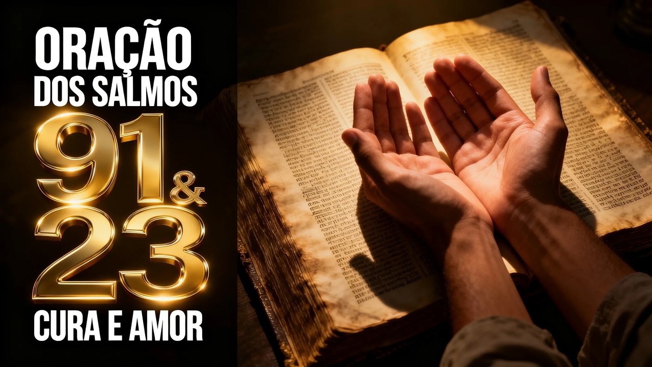ORAÇÃO DO DIA 02 DE MARÇO - SALMO 91 e SALMO 23 | As duas ORAÇÕES MAIS PODEROSAS da BÍBLIA