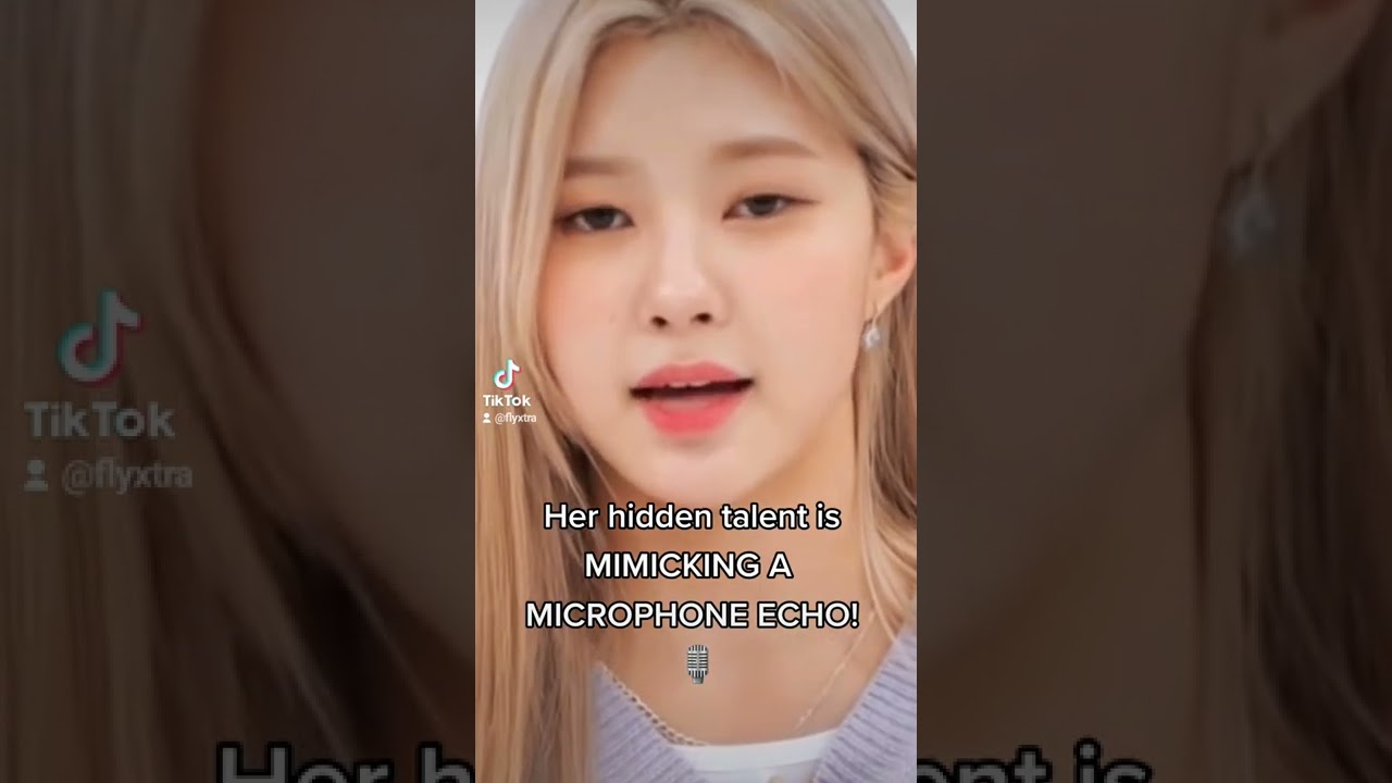 Dayeon's Hidden Talent is so RANDOM, but totally fits her! 