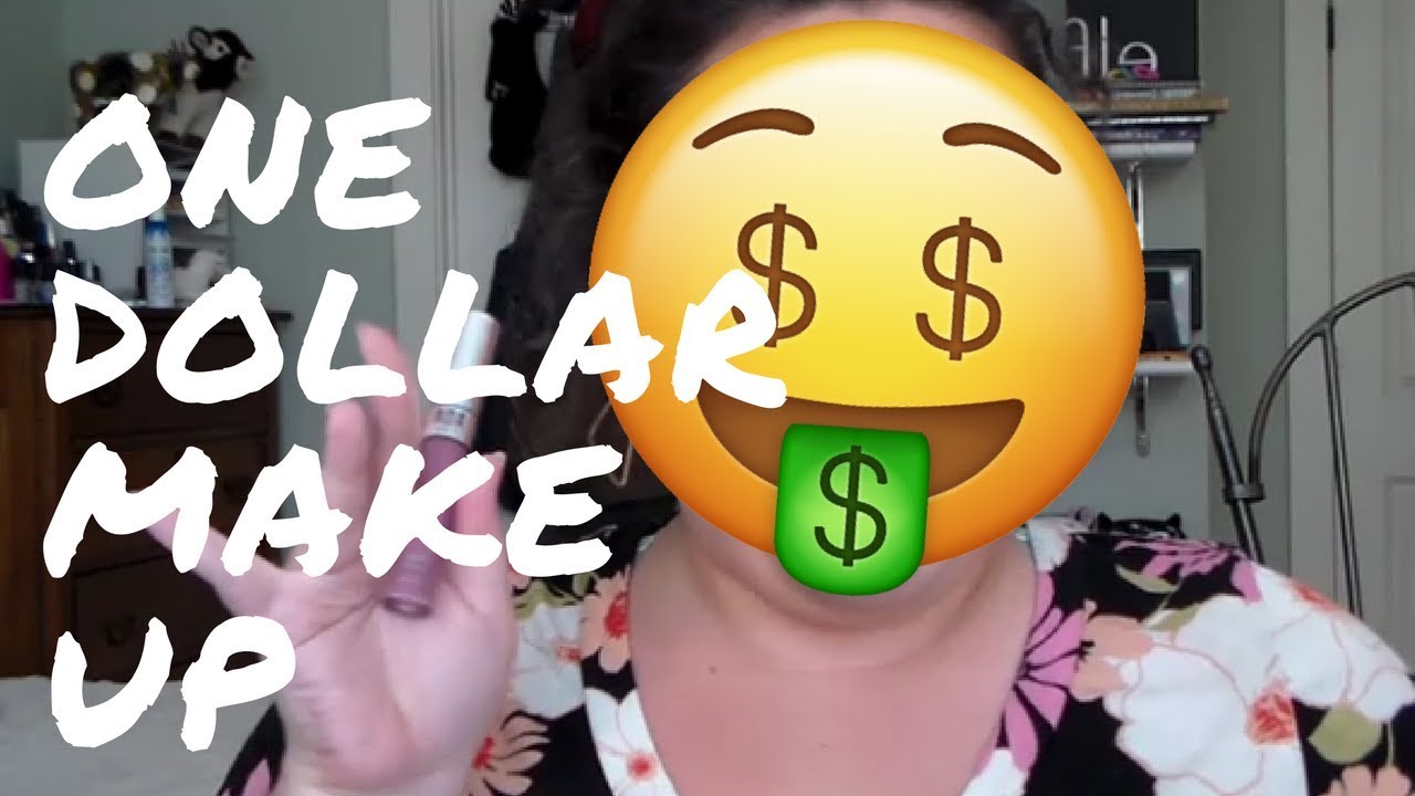 Full Face Using One Dollar Products!! | kfea