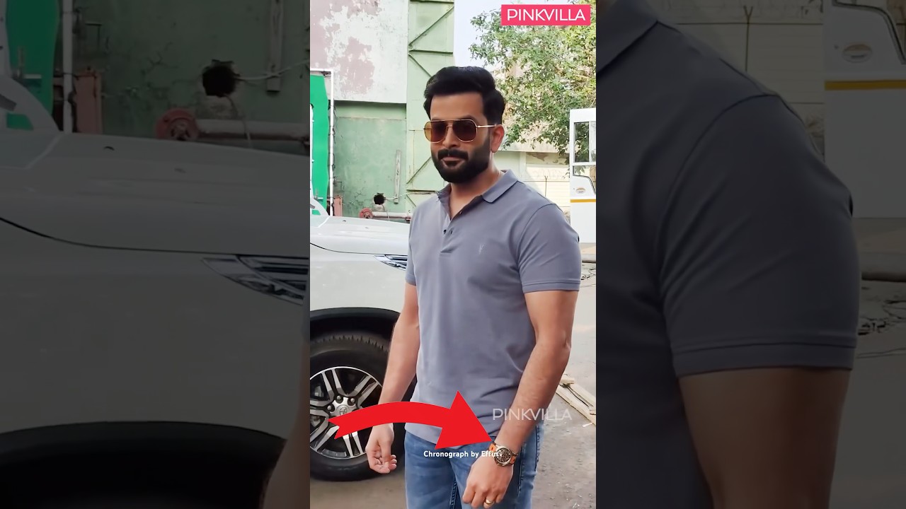 Prithviraj Luxury Watch Details #shorts #shortvideo #prithviraj