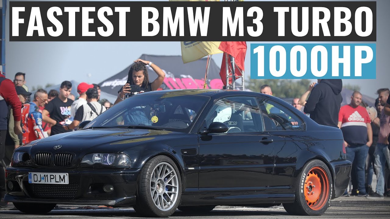 BMW E46 M3 1000HP - Record 9.95 /402m