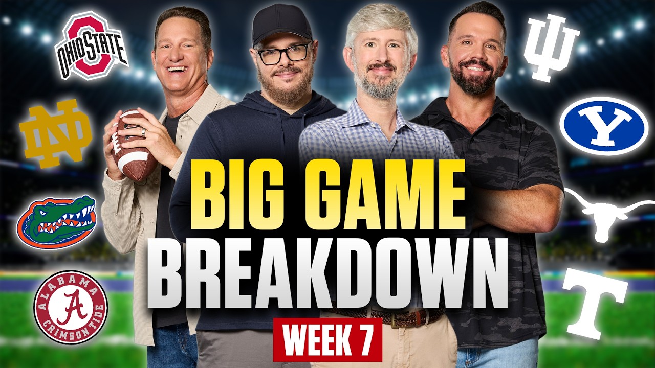 Week 7 College Football Previews & Predictions | BIG GAME BREAKDOWN