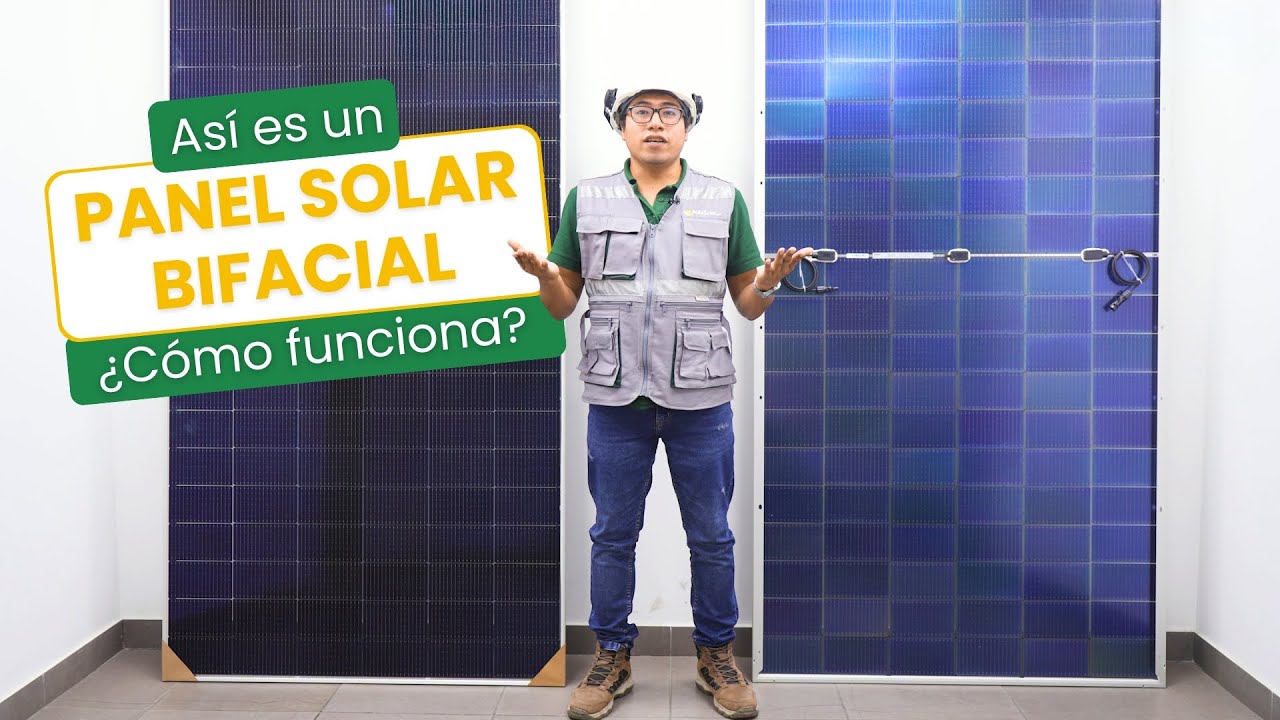 🔁¿Qué es un Panel Solar BIFACIAL? ¿Cómo funciona?