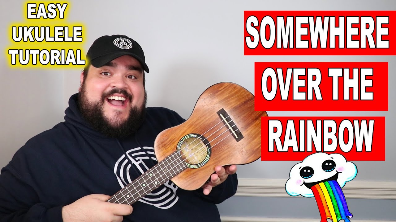 SOMEWHERE OVER THE RAINBOW - IZ | Easy Ukulele Tutorial