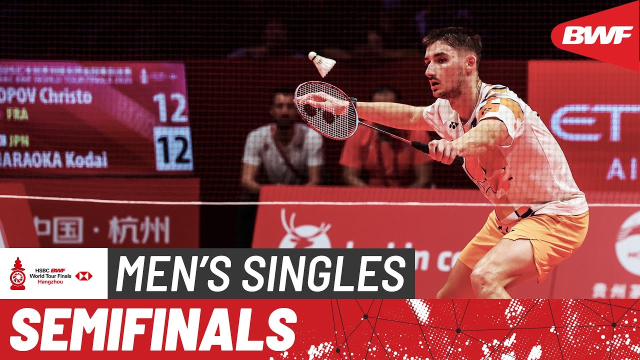 HSBC BWF World Tour Finals 2025 | Christo Popov (FRA) vs. Kodai Naraoka (JPN) | SF