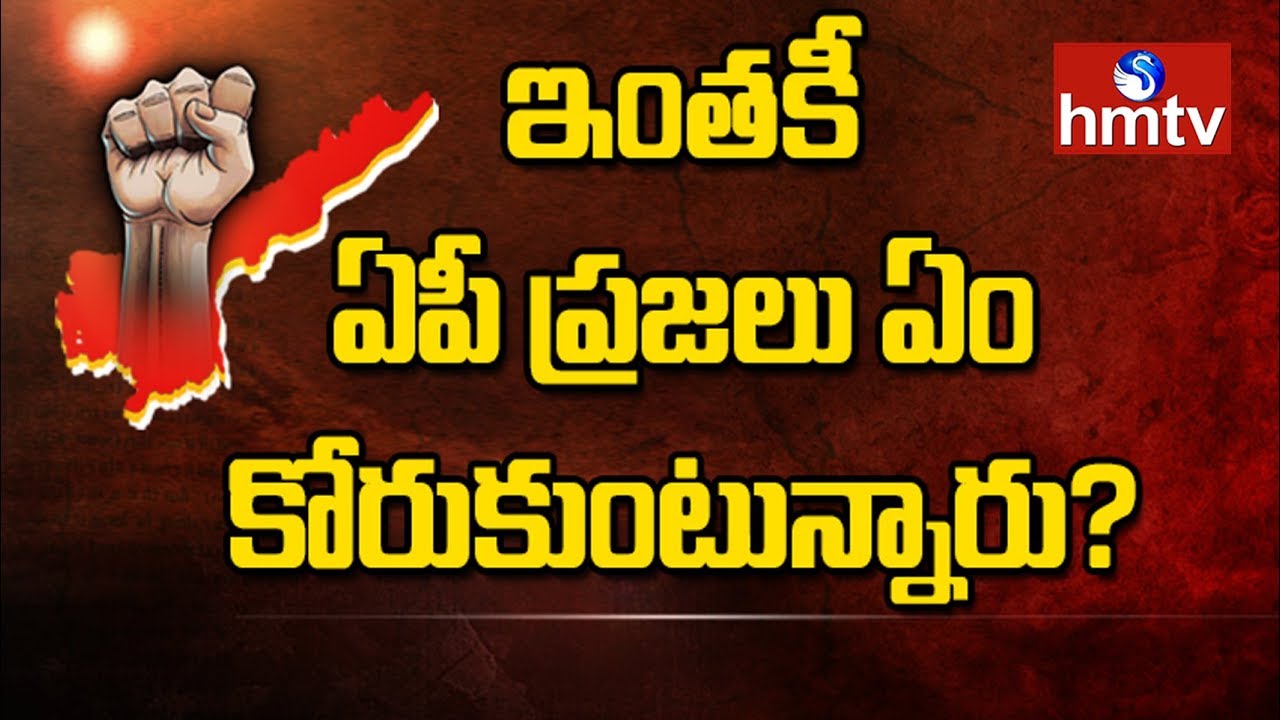 AP People On AP Special Status, AP Bifurcation Assurances & Political Parties | hmtv News