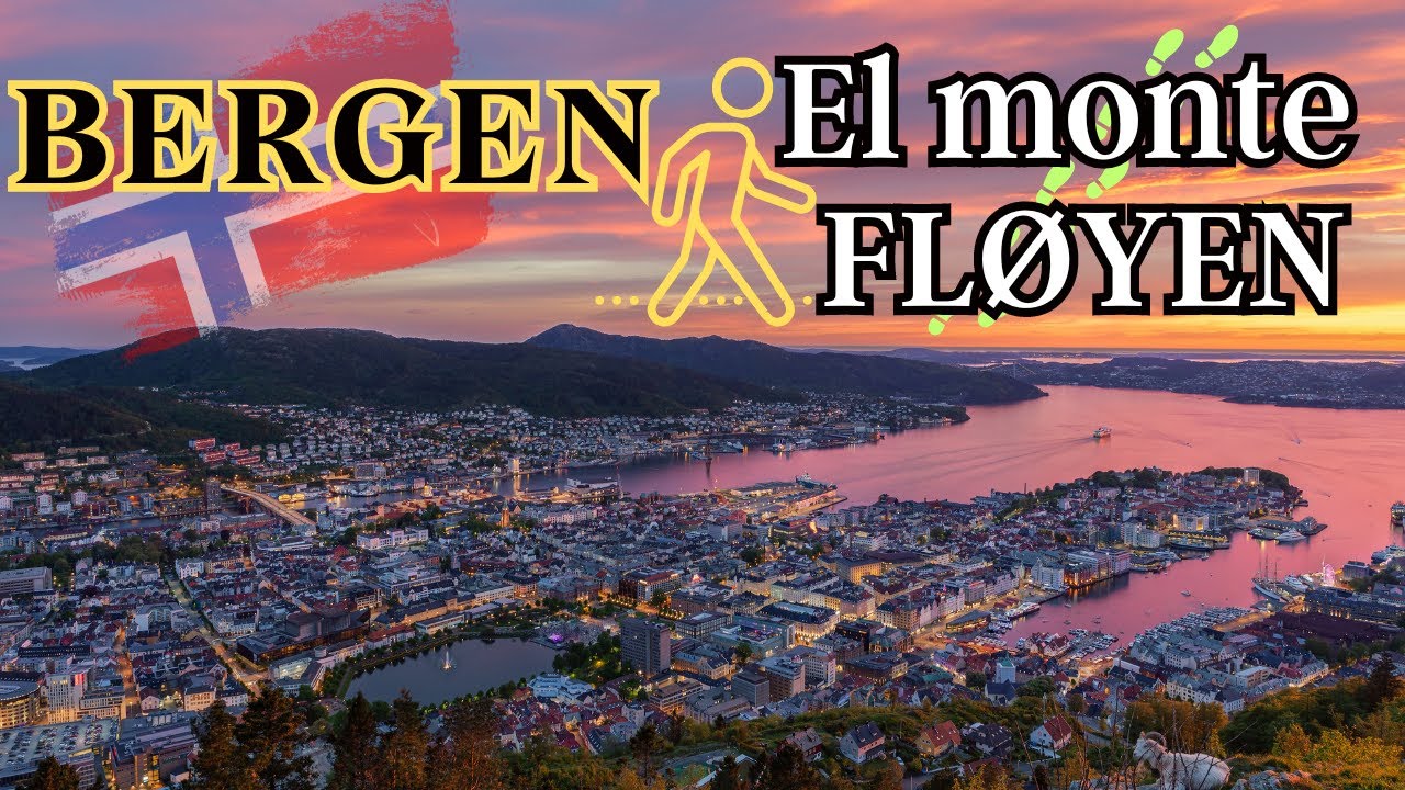 Este es el MIRADOR FLØYEN | El mas VISITADO en BERGEN 🇳🇴
