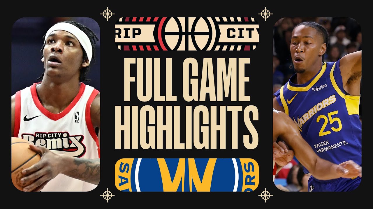 Rip City Remix Highlights vs. Santa Cruz Warriors 11-7-25