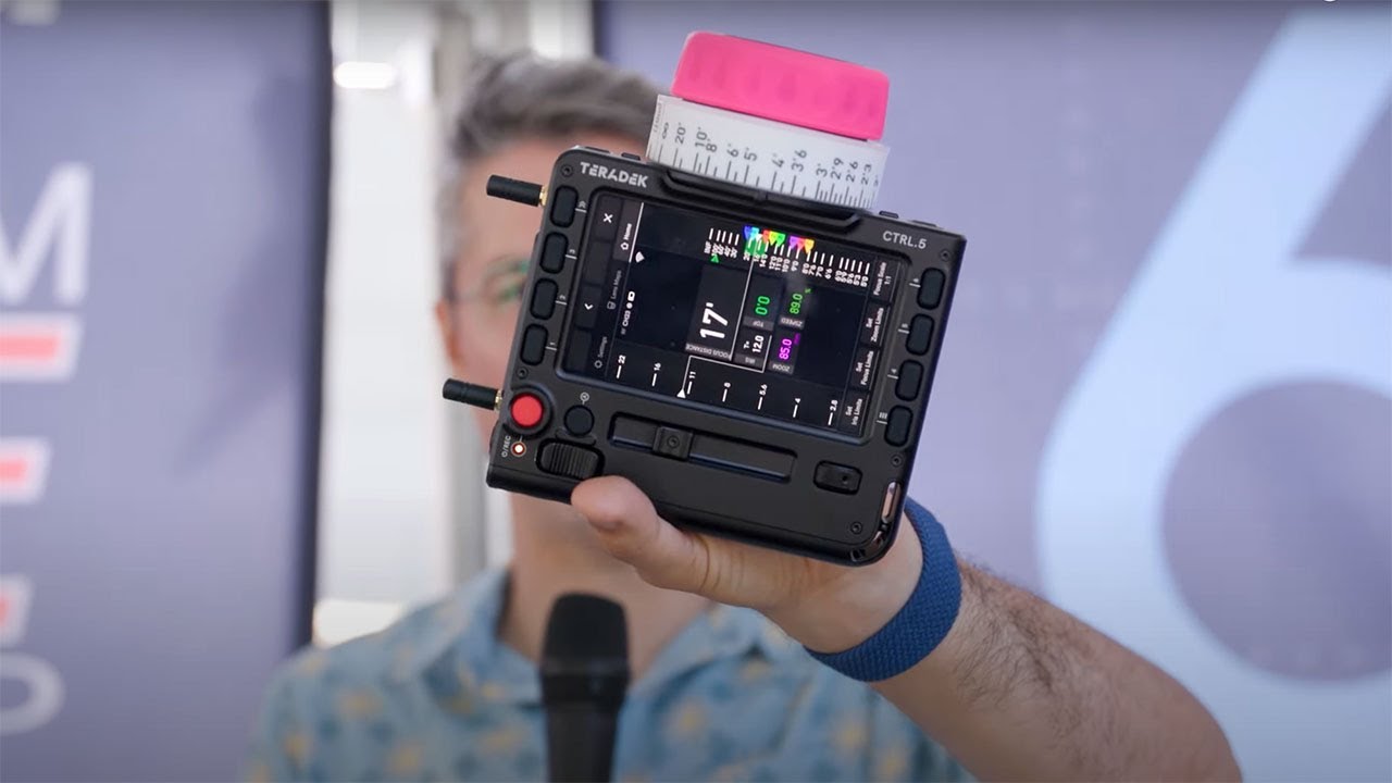 Teradek Ctrl.5 Wireless Lens Control Hand Unit and CTRL.OS