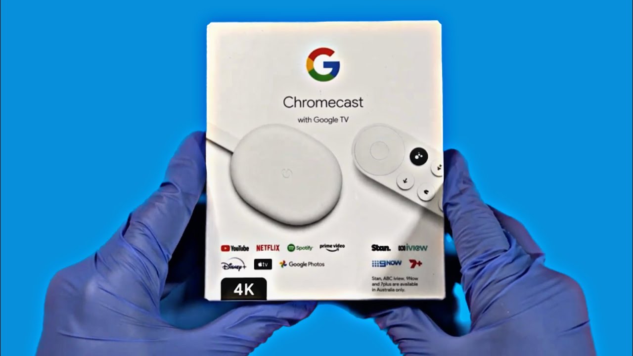 Chromecast with Google TV 4K Unboxing & Setup - ASMR