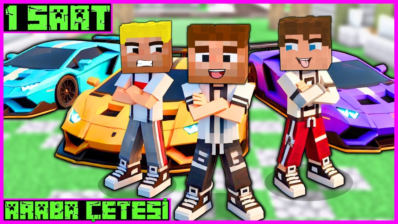 MİNECRAFT YARAMAZ &Ccedil;OCUKLAR VS ARABA &Ccedil;ETESİ FİLMİ!😱 - Minecraft