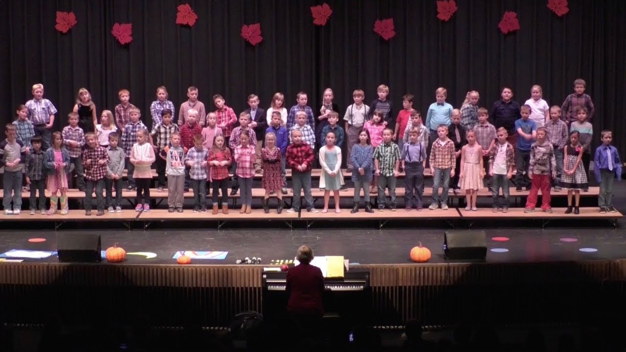 2nd Grade Music Program 🎶 11-6-2017