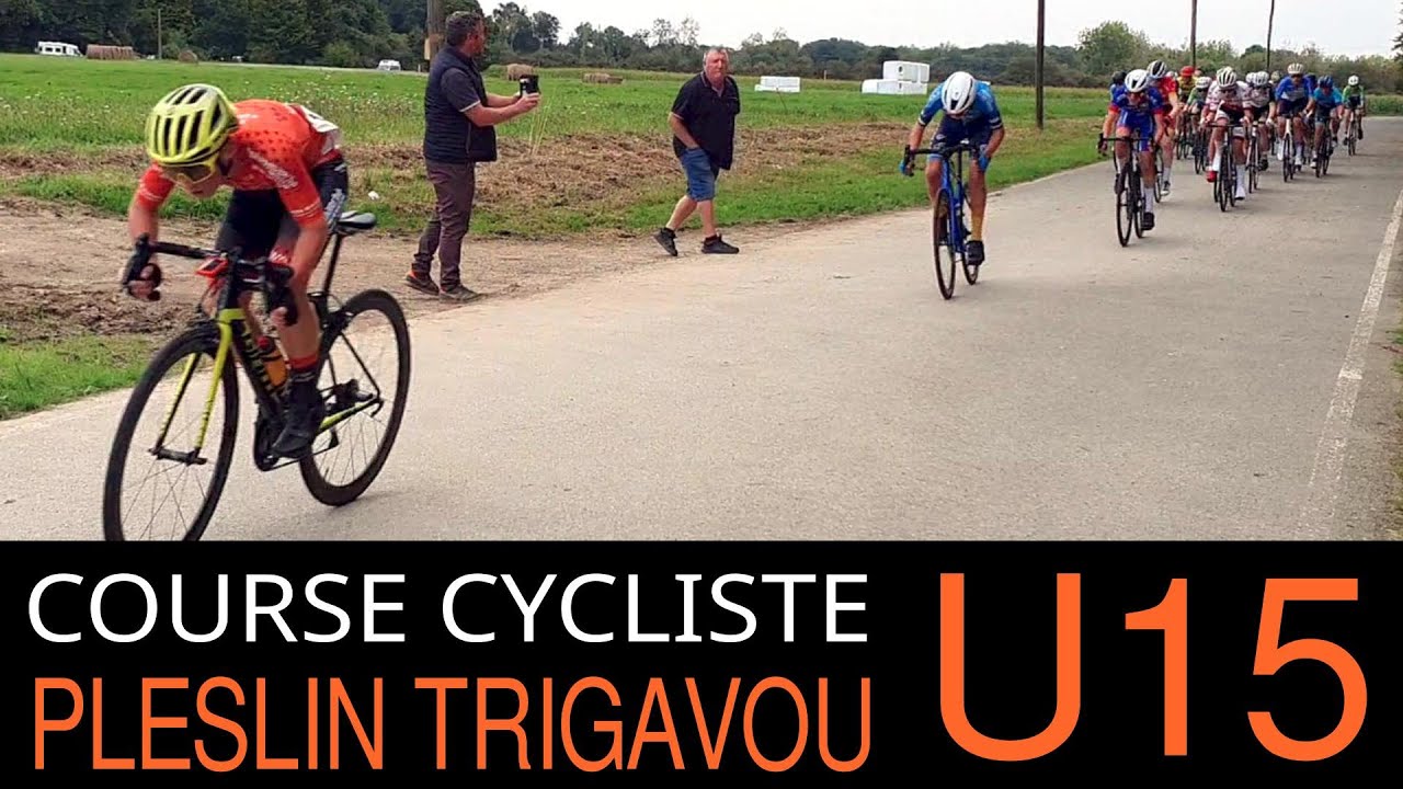 Course cycliste U15 de Pleslin Trigavou 2024