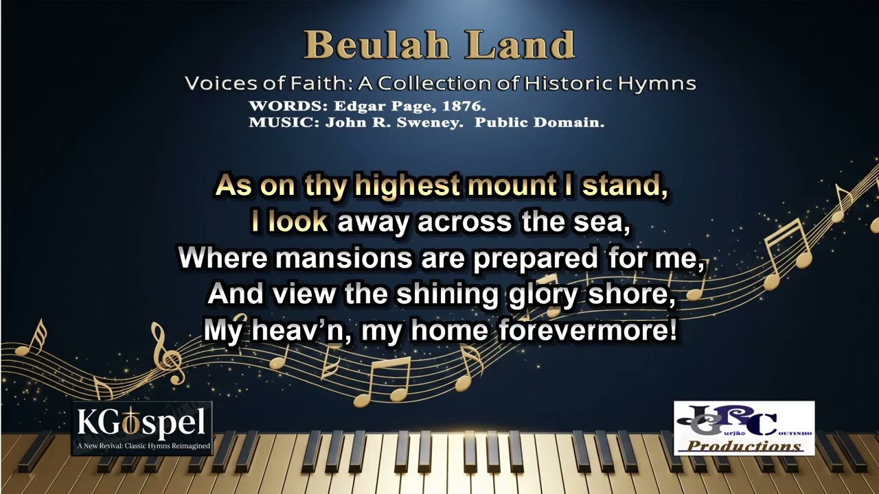 Beulah Land  – Karaoke in English (Sing Along + Lyrics)