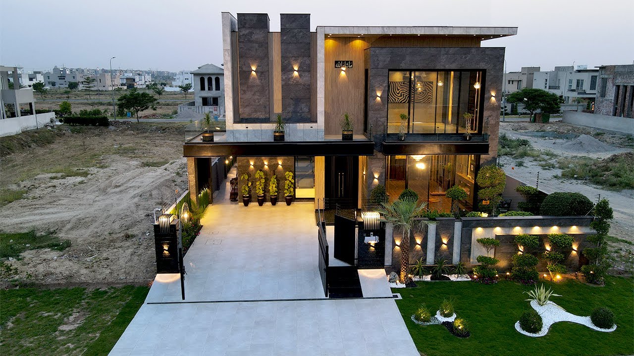 1 Kanal Luxurious House With Full Basement, Home Theatre, 6 Beds In DHA Phase 8 Lahore @AlAliGroup