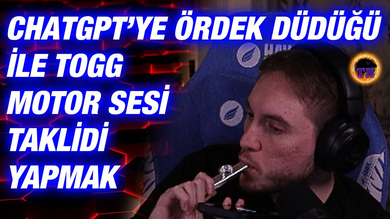 RRaenee ChatGPT ve Ördek Düdüğü İle Eğlenceli Anlar | Motor Sesi Taklidi, Dizi Sohbeti