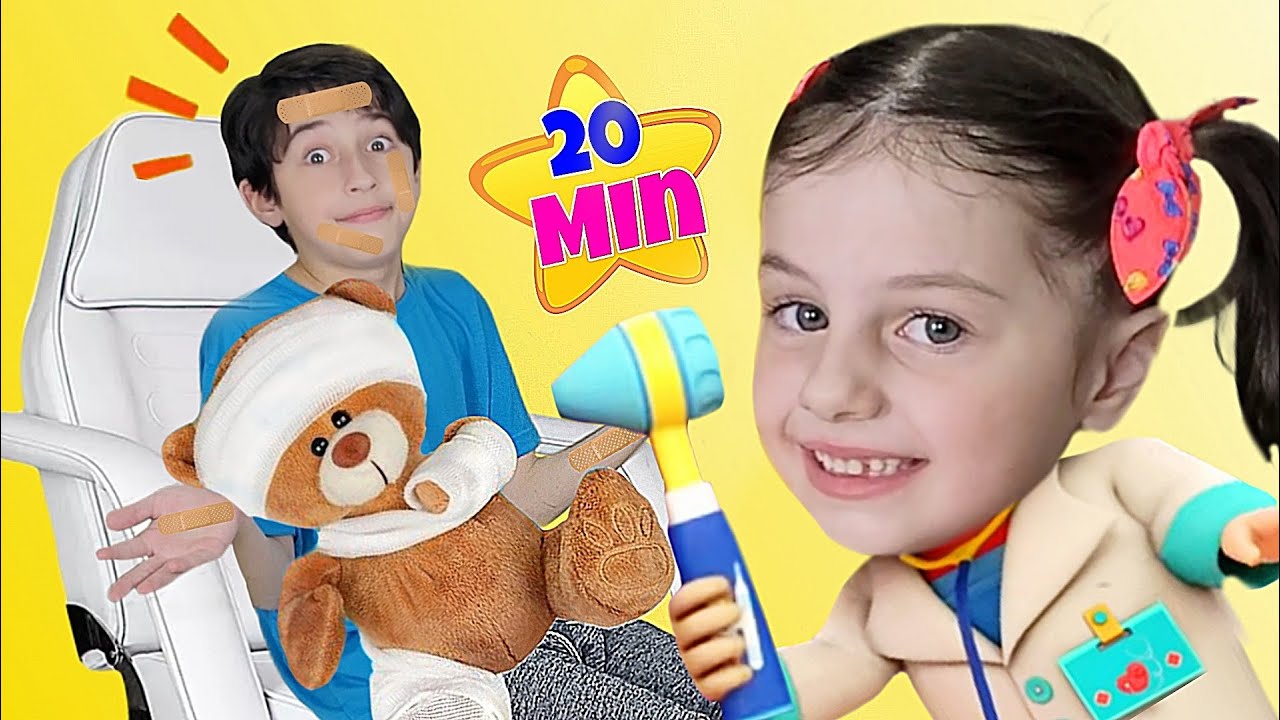 Mimi e Julinha ensinam que é importante cuidar da saúde e ter alimentação saudável para crianças