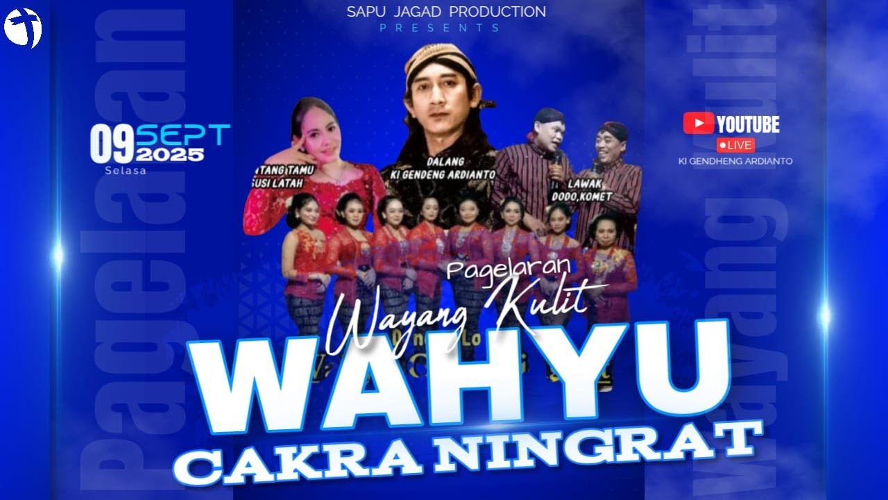 #Live  KI GENDHENG ARDIANTO LAKON WAHYU CAKRANINGRAT ~ TUGUREJO - WATES - BLITAR ~ 09-09-2025