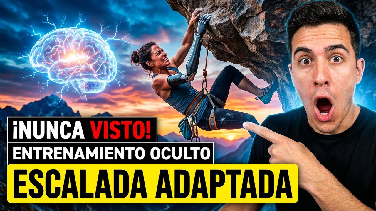 Escalada adaptada: el entrenamiento que nadie muestra