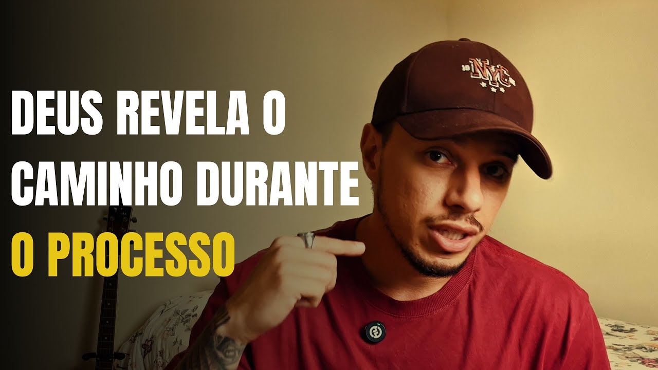 O PADRÃO DE DEUS NÃO É REVELAR TUDO DE UMA VEZ | GUILHERME CARVALHO