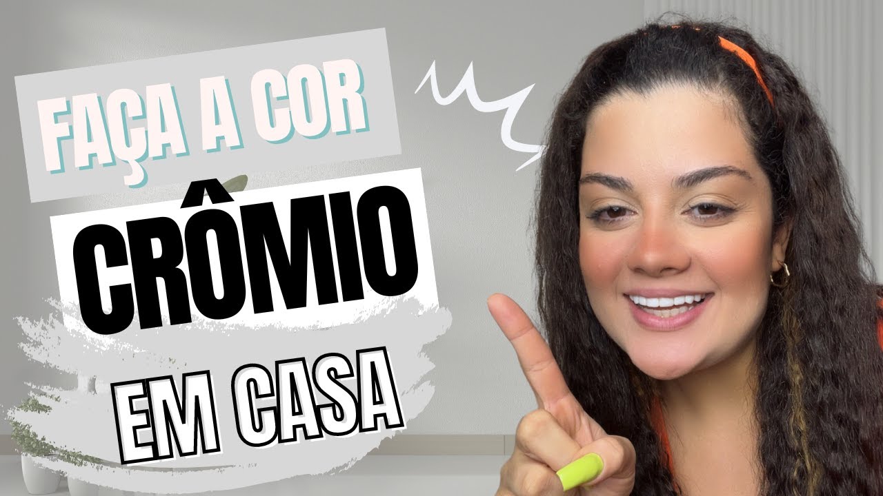 Como fazer a cor CINZA CROMIO
