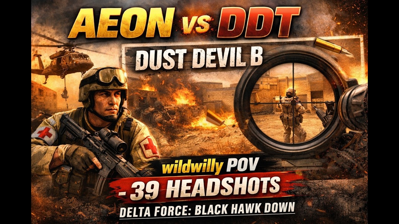 Aeon vs DDT | Dust Devil B | 39 Headshots